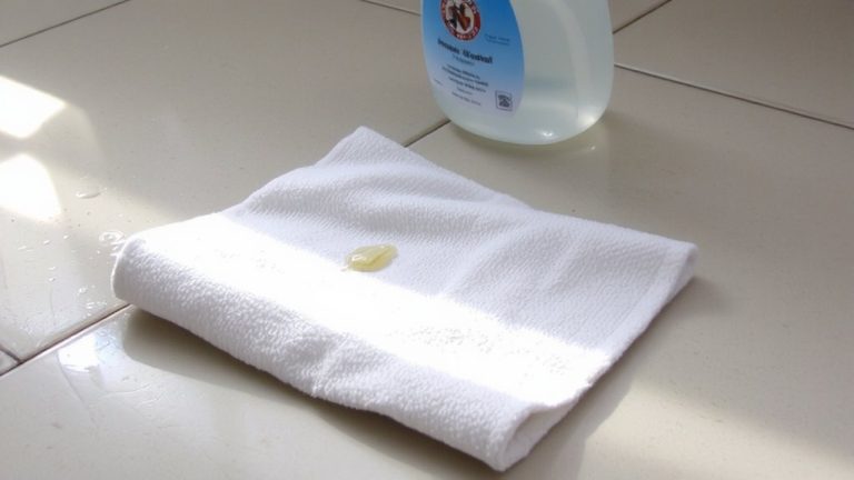 vinegar baking soda solution