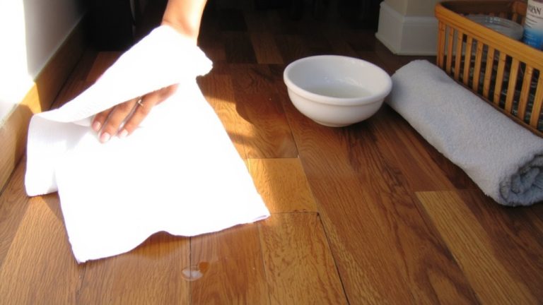 vinegar solution removes stains
