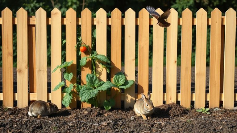 animal proof garden fences