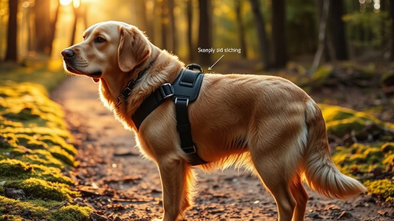 arthritis friendly dog harness support