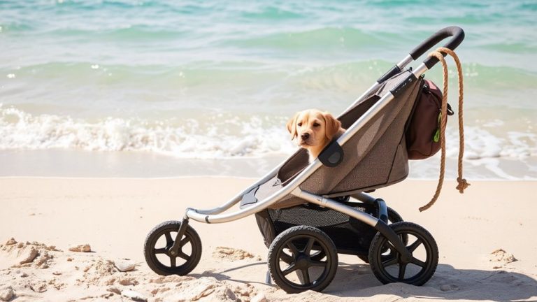 beach friendly dog strollers