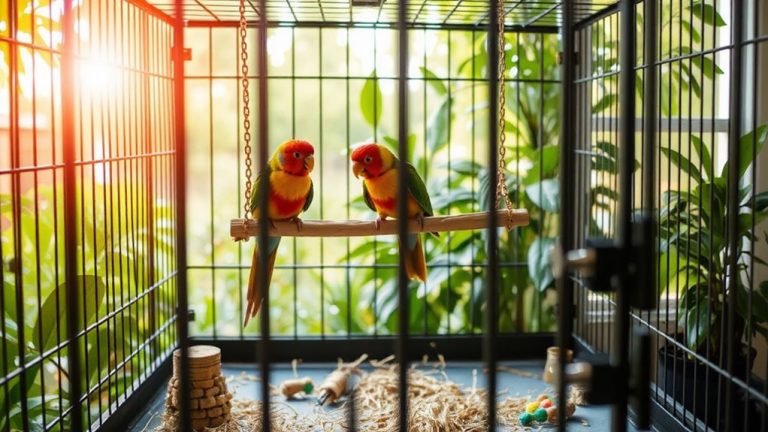 best bird cages lovebirds