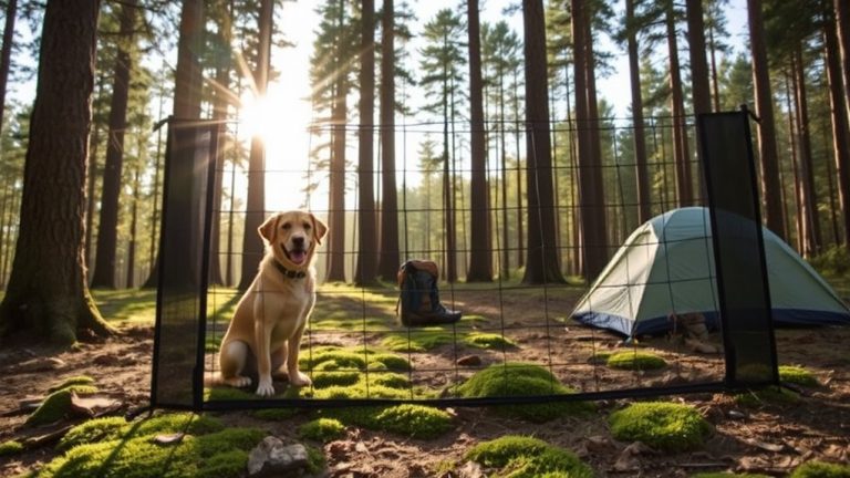 best dog camp fences