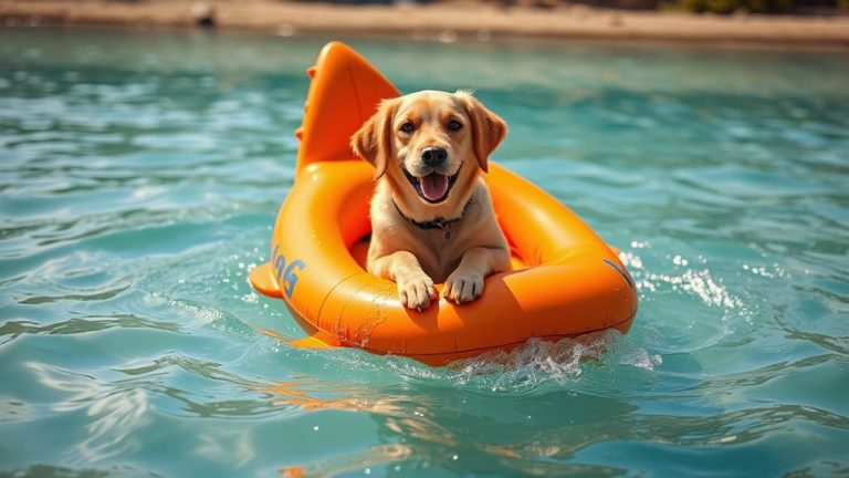 best dog floats paddling