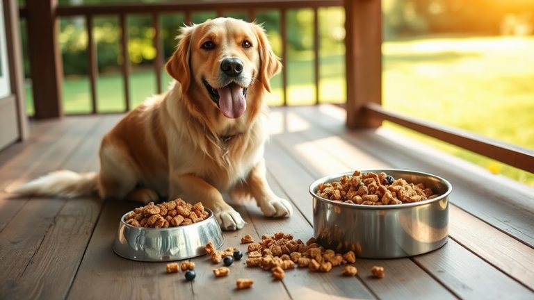 best dog food scooting