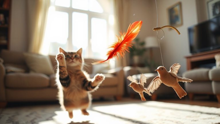 best flying bird cat toys