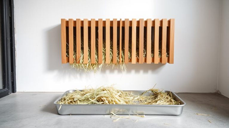 best hay feeders minimize mess