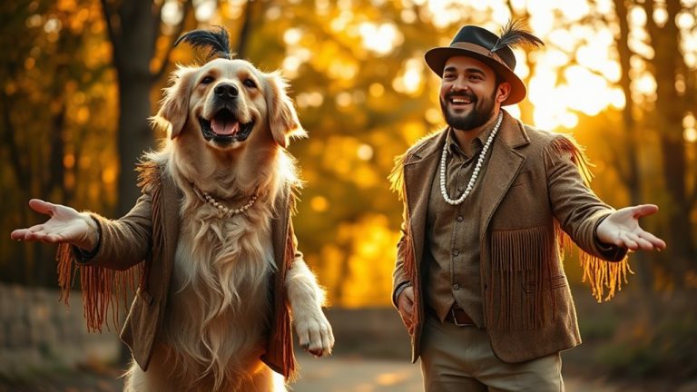 best human dog costume duo