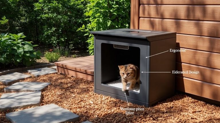 best outdoor cat litter solutions