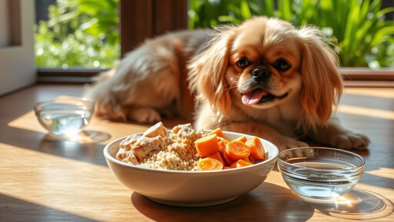 best pekingese dog food