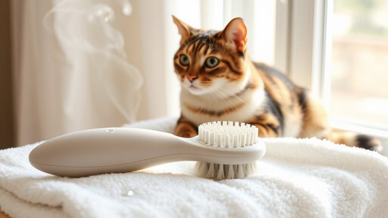 best steam brushes for cats