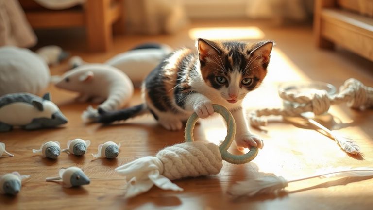 best toys for teething kittens