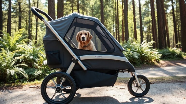 bestpet 3 wheel strollers happy adventures
