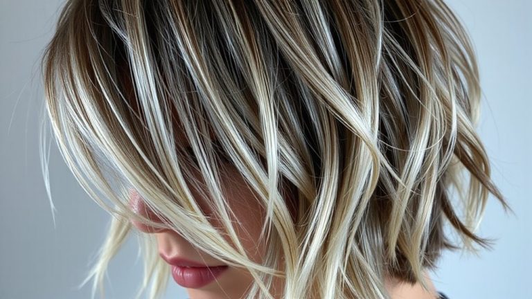 bold streaky temporary white