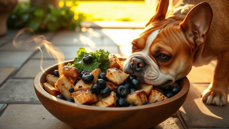 british bulldog tail wagging nutrition