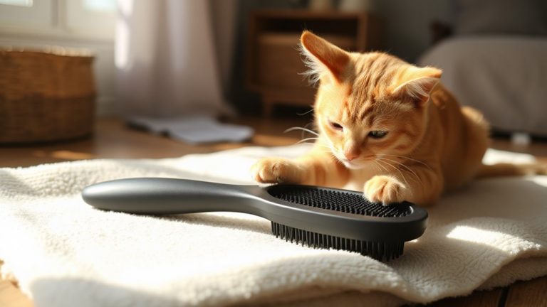 brushes for resistant cats