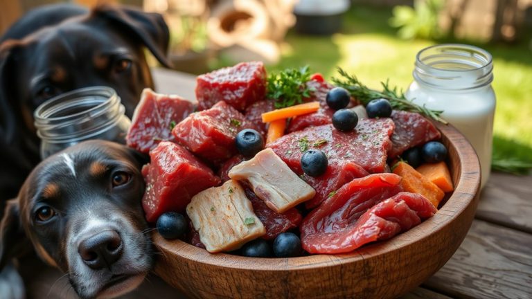 cane corso raw puppy food