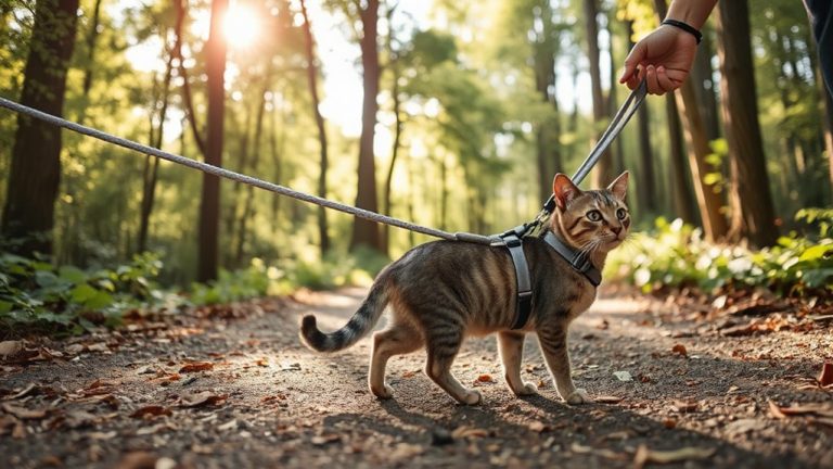 cat leash walking made easy