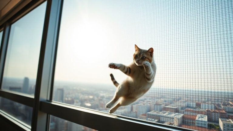 cat proof window screens