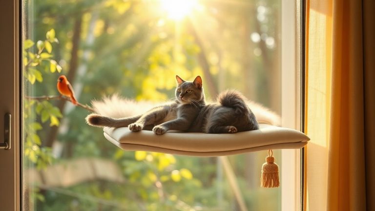 cat window perches for bird watching