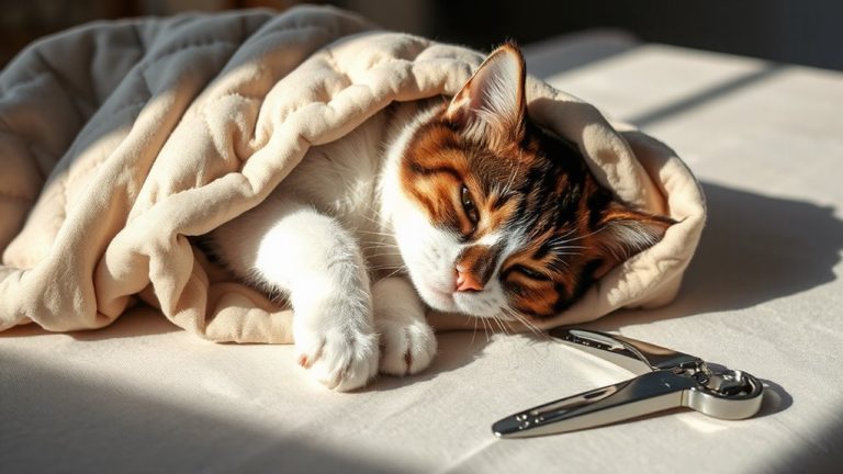 cat wraps for nail trims