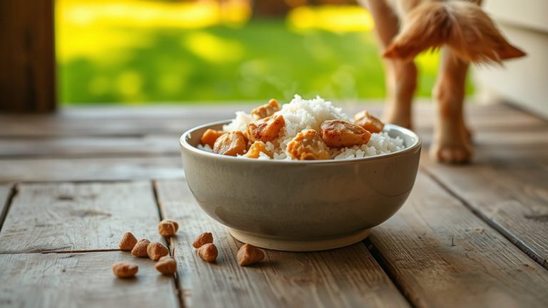 chicken and rice dog food