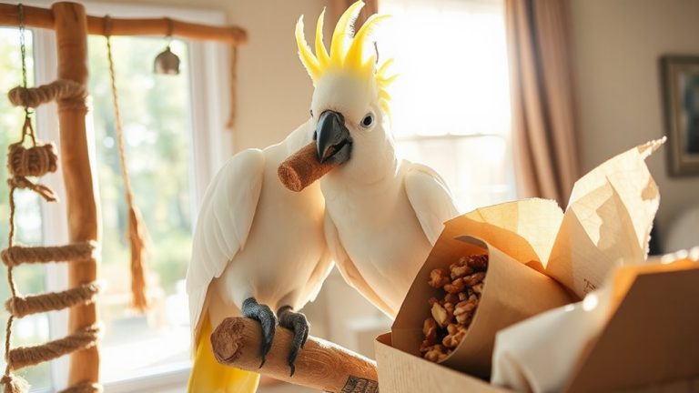 cockatoo toys for happiness