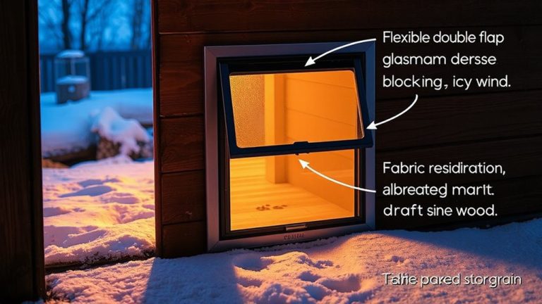 cold weather cat doors