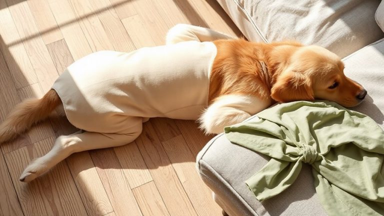 comfortable healing dog recovery suits