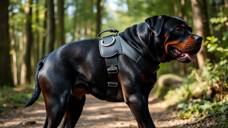 comfortable rottweiler harnesses for control