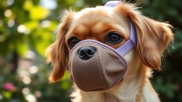 comfortable shih tzu muzzle safety