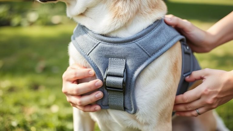 comfortable supportive blind dog harnesses