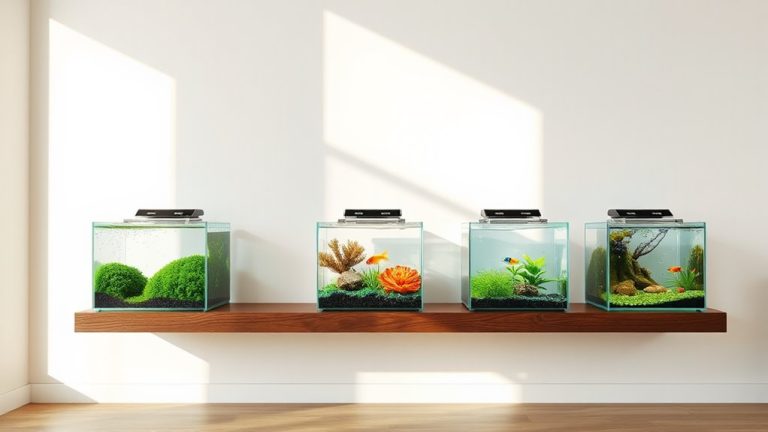 compact 5 gallon aquariums