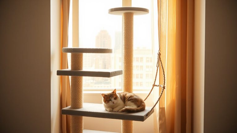 compact cat trees for small spaces