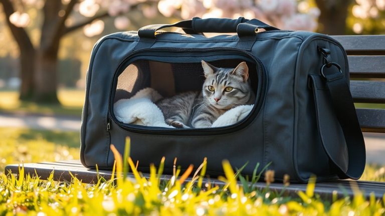 cozy and safe cat bags