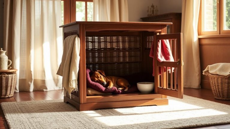cozy and safe dachshund crates