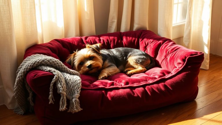 cozy dog beds for yorkies