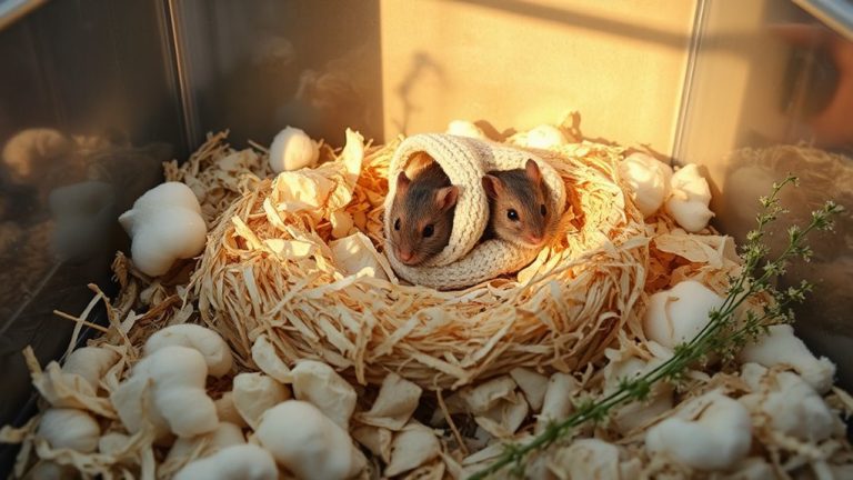 cozy happy mouse bedding