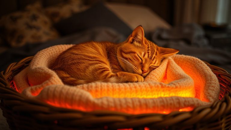 cozy heated blankets for cats