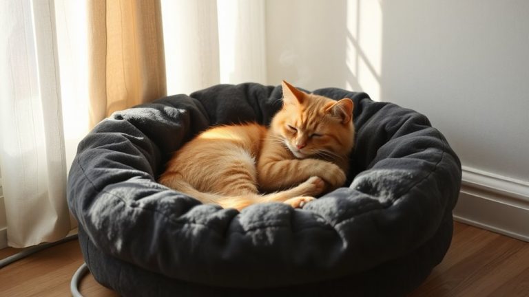 cozy heated cat beds