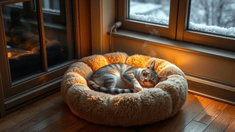 cozy self warming cat beds