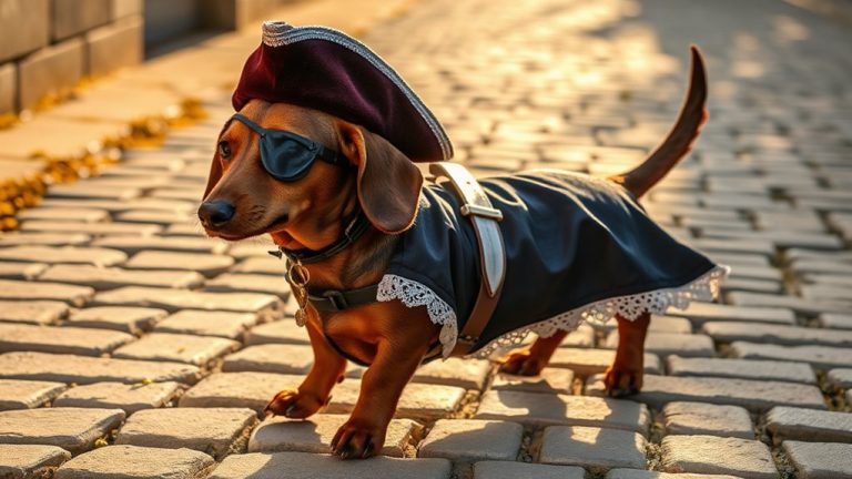 dachshund costumes that shine