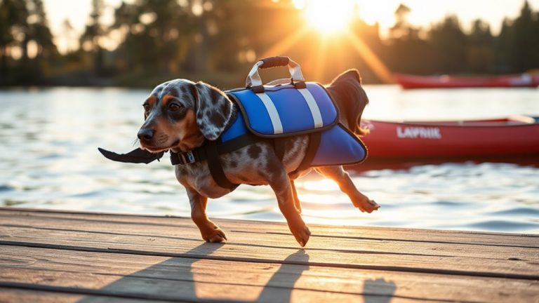 dachshund life jackets safe stylish