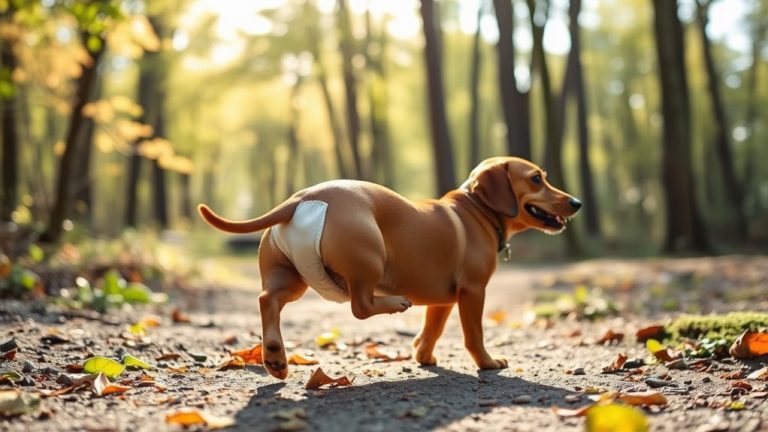 diapers for dachshund walks