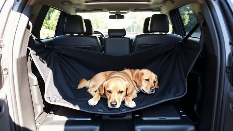 dog back seat extenders