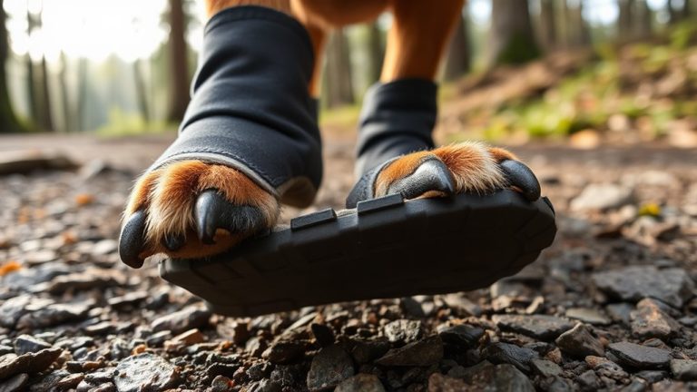 dog boots for knuckling
