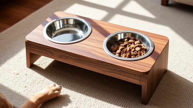 dog bowl stands benefits