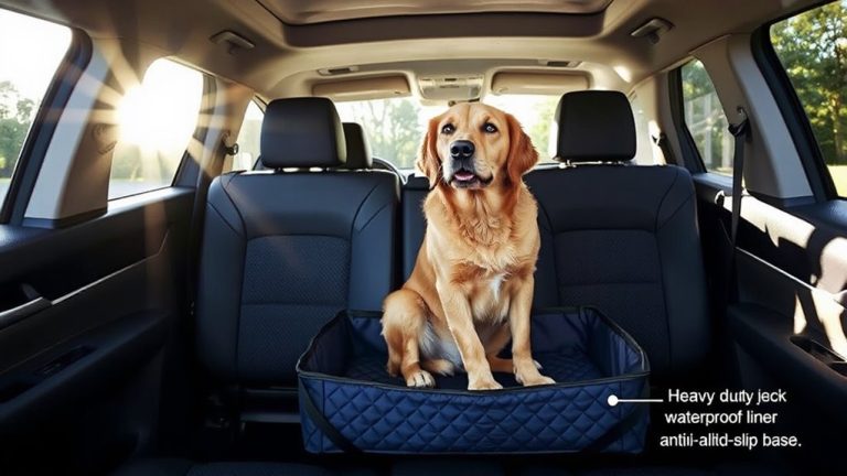 dog car seats motion sickness