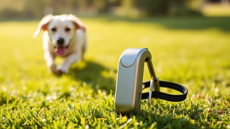dog clicker with wristband