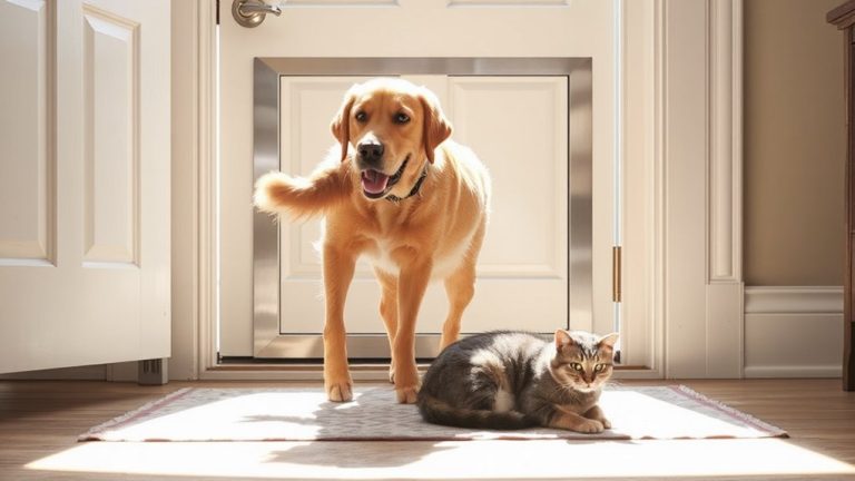 dog doors safe for cats